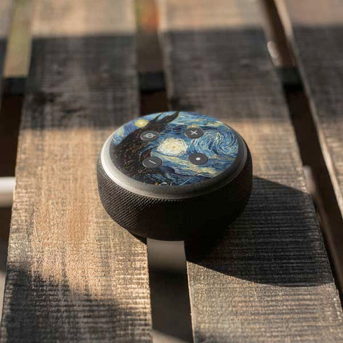 Vincent Van Gogh The Starry Night Amazon Echo Dot Skin